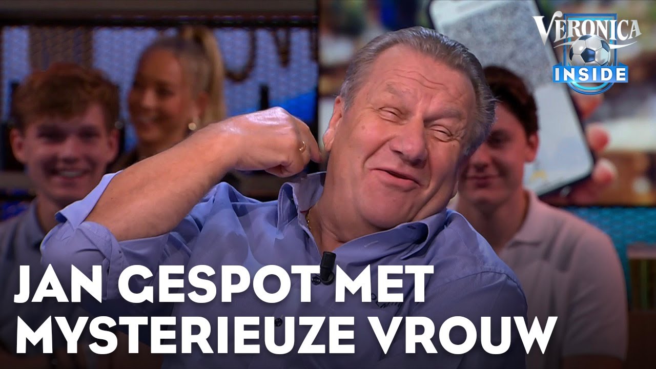 Jan gespot met mysterieuze vrouw in De Kuip: 'Dat was een lekkerding!' | VERONICA INSIDE