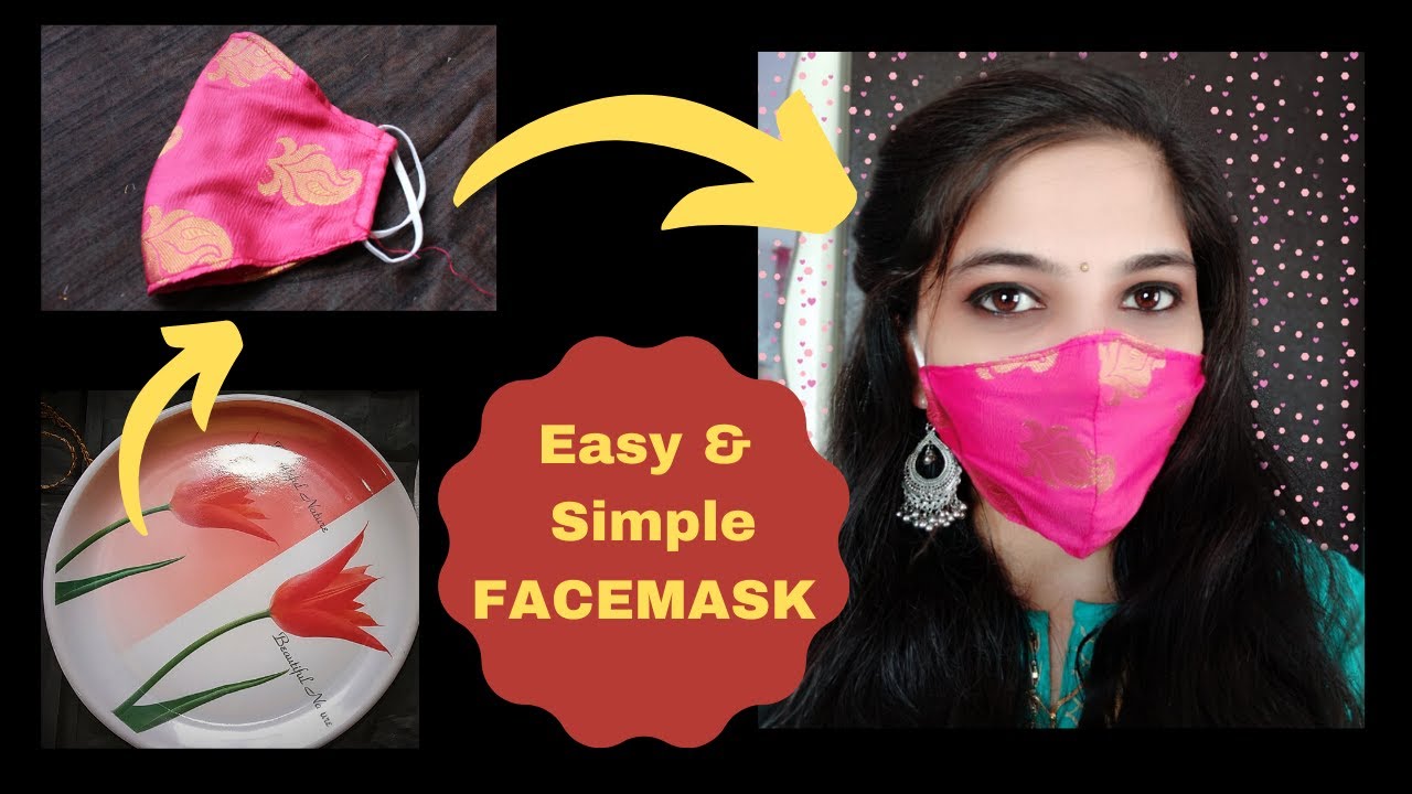 wedding face mask . Face mask at Home . Face mask Tutorial . DIY Face cover
