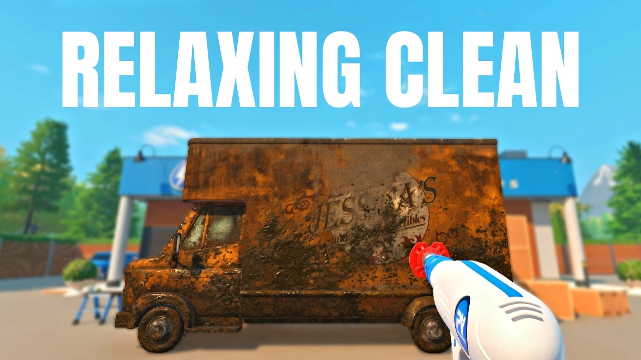 Relax and unwind as I clean this filthy van | PowerWash Simulator 2