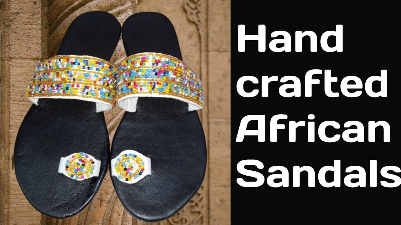 How to Make Masai Sandals: African Craft Sandals Tutorial@comfortcrochet