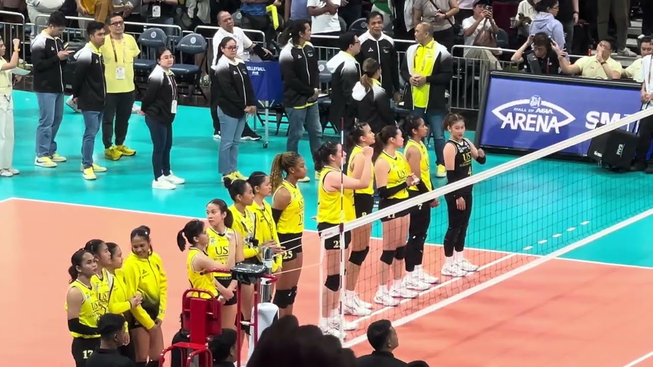 UST vs DLSU (Round 1) | Final Rally, Post-Game Moments & School Pride | UAAP S87 Women’s Volleyball