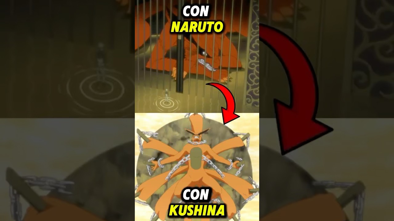 Sabias que Kurama viv&iacute;a mejor con Naruto que con Kushina? 🤔 #naruto #boruto #anime