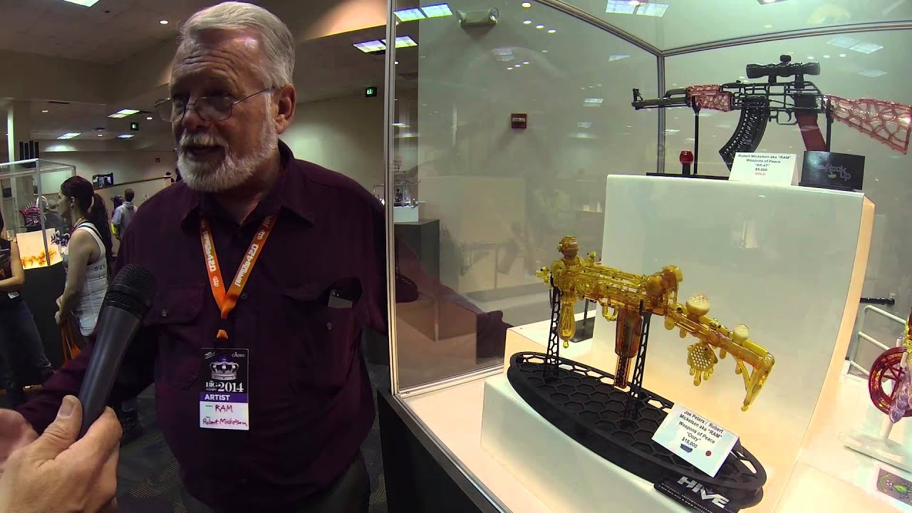 Interview with Robert Mickelsen at the 2014 Denver Cannabis Cup - Glass Artist Insights