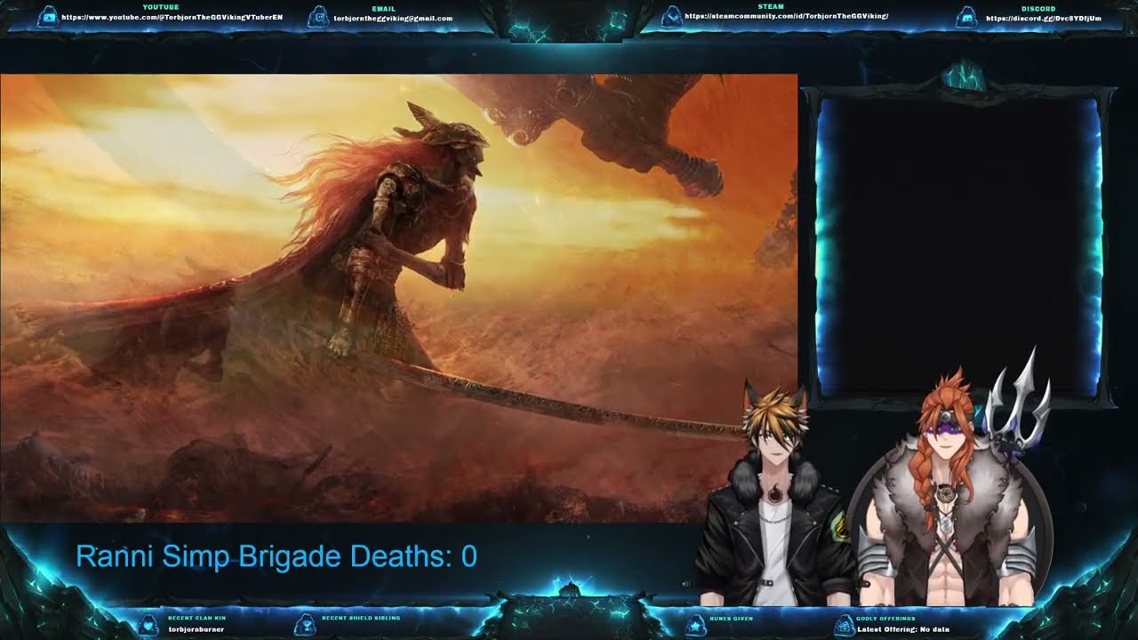 Twitch VODs: Elden Ring - Viking and Fox, Carian Knight and Winter Witch: Ranni Simp Brigade, Part 1
