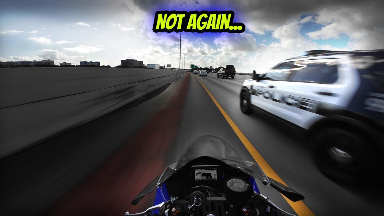RUNNING LATE... BUT IM ON A SUPERBIKE!