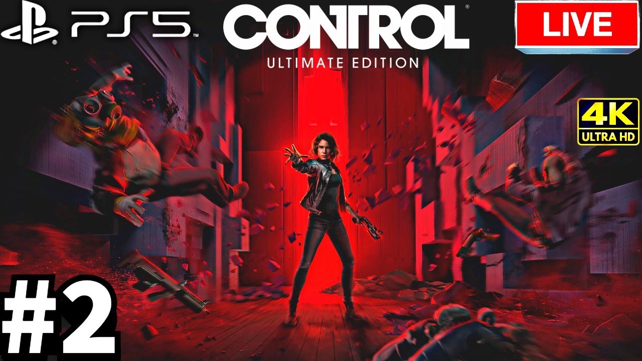 Control Ultimate Edition 4K UHD PS5 Livestream 02