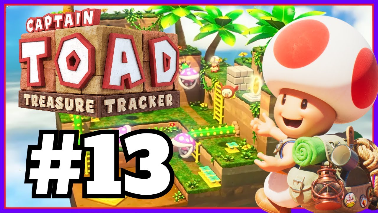 Captain Toad Treasure Tracker | Turnip Cannon Jungle | Walkthrough
