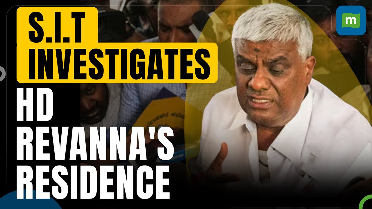 Special Investigation Team Probes HD Revanna's House in Bengaluru | Helpline Numbers Issued
