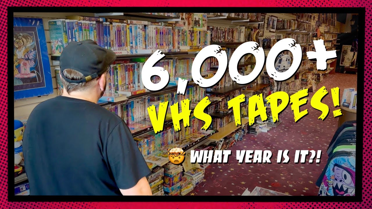 Самая ностальгическая охота за VHS-кассетами — словно капсула времени 90-х.
