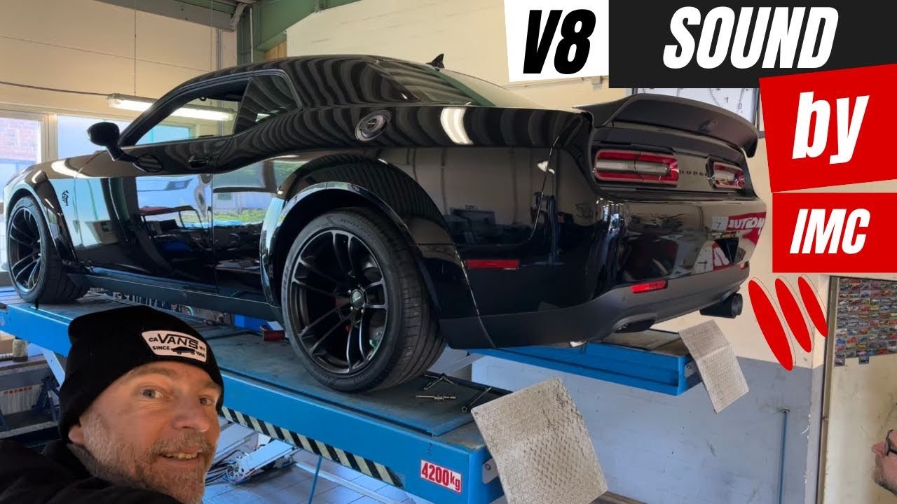 V8 Sound - DODGE Challenger Hellcat - Streetlegal?!