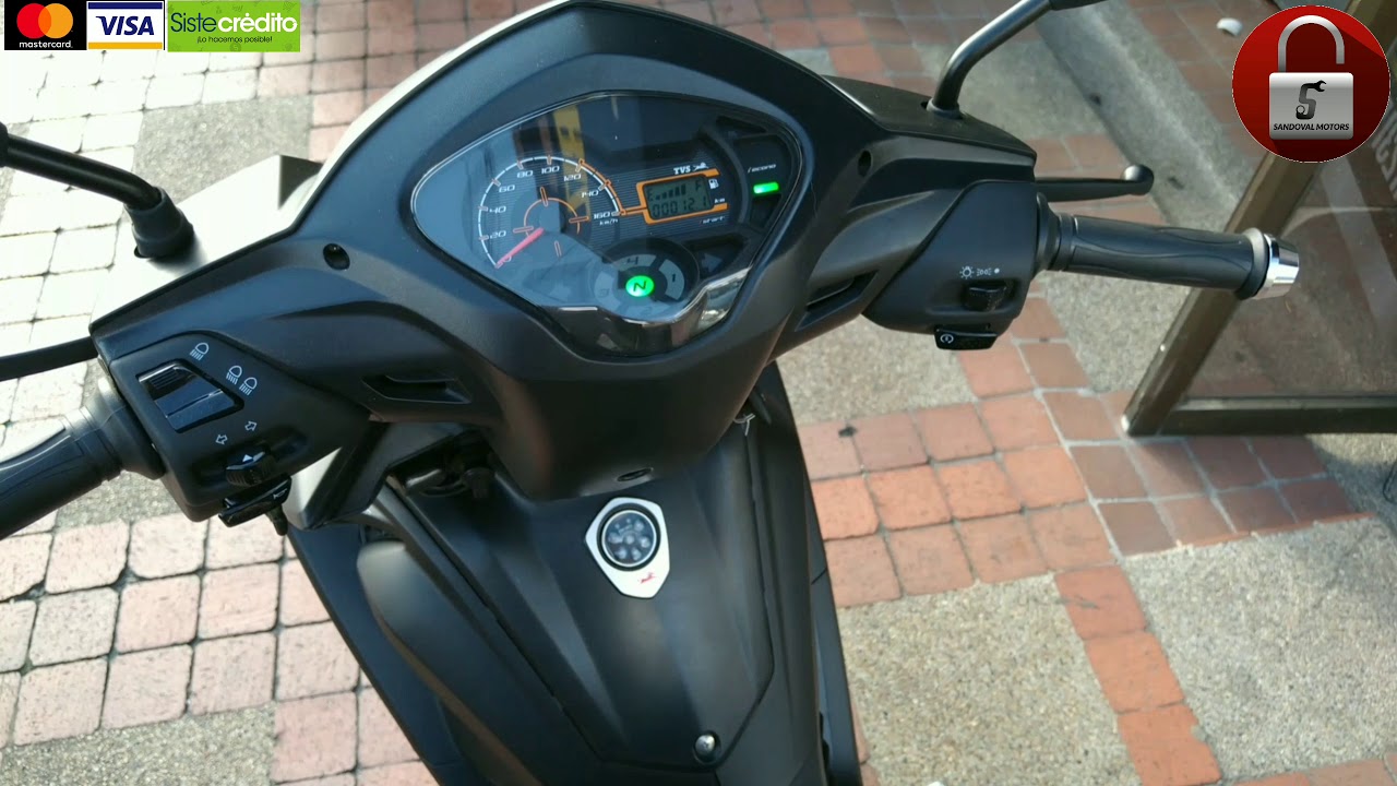 TVS rockz 125 con alarma Cyclone avangard
