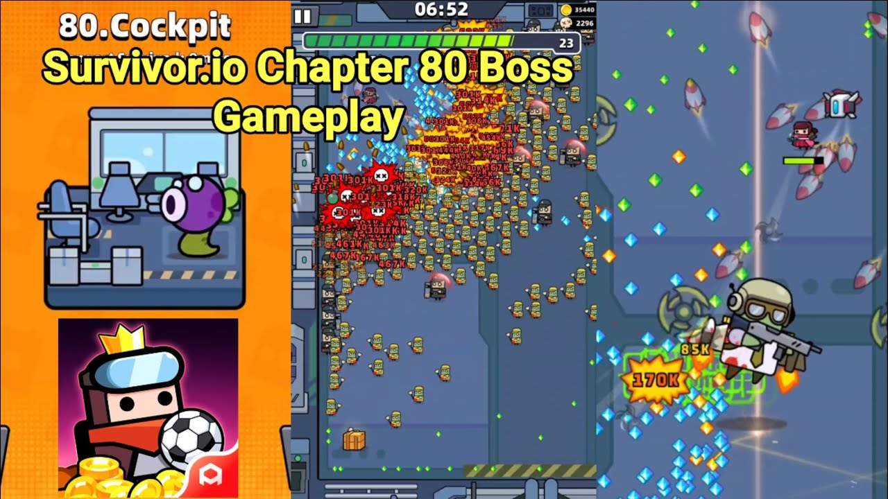 Survivor.io Chapter 80 Boss Gameplay | Best Build
