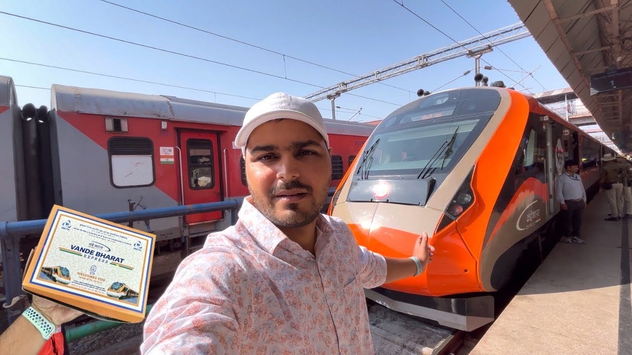 Patna-Gomti Nagar New Orange Vande Bharat Exp Train Journey