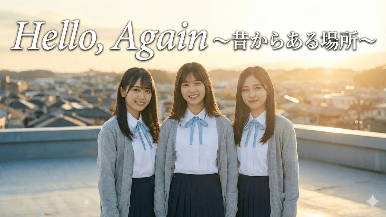 もしも乃木坂46が『Hello, Again 〜昔からある場所〜』を歌ったら【My Little Lover × 坂道系】