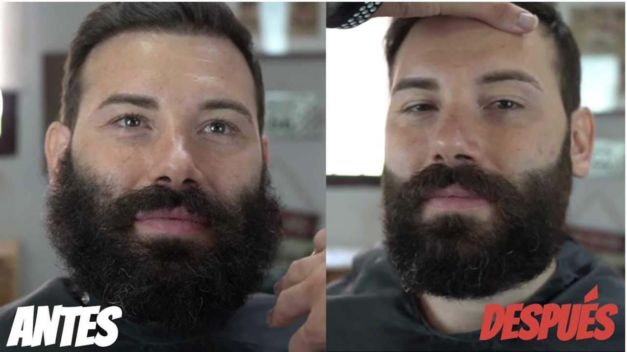 ARREGLO PASO A PASO BARBA CUADRADA / TRUCOS PARA BARBA