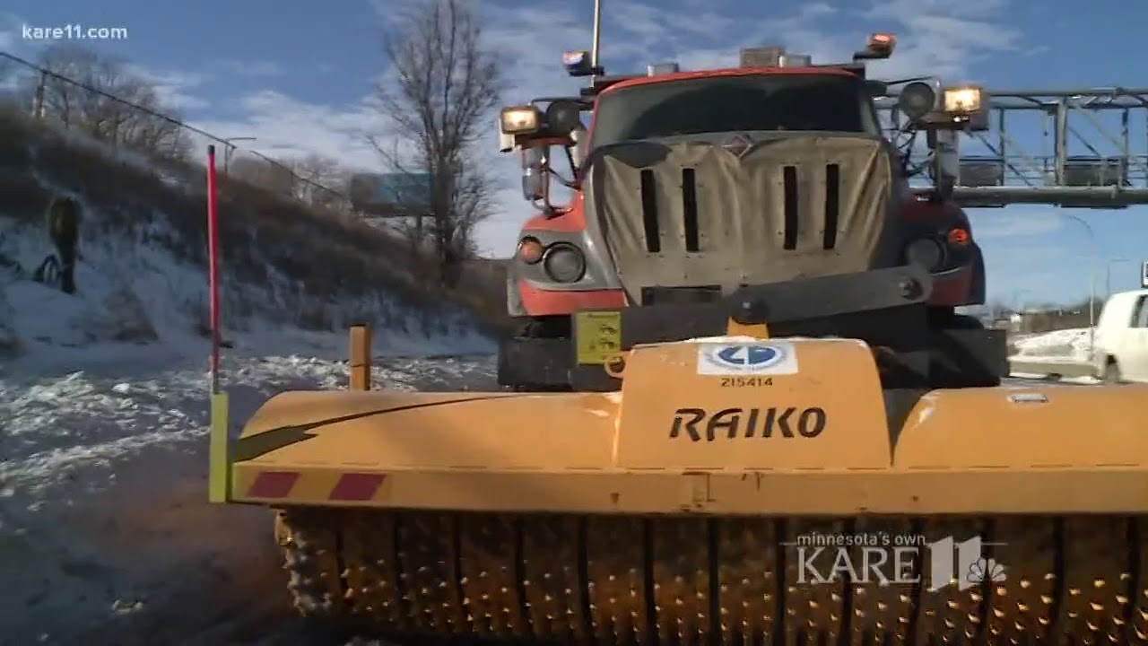 MnDOT rolling out 'ice breakers' to combat re-freezing