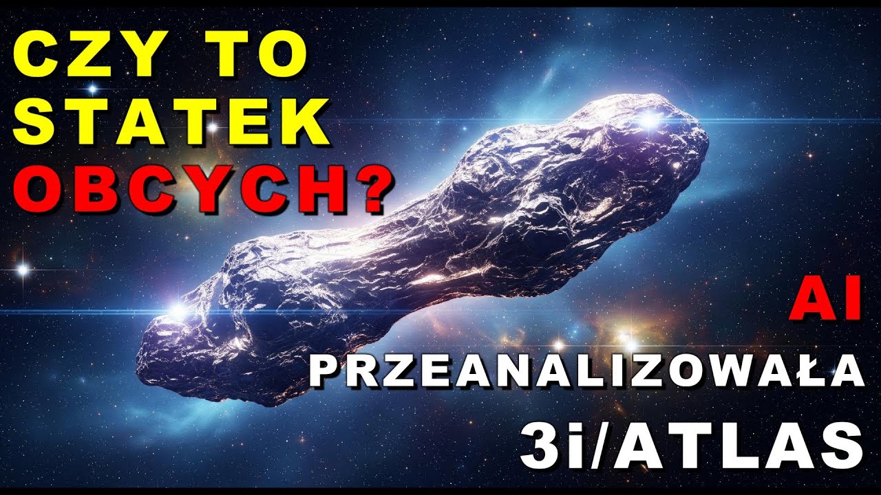 AI przeanalizowała 3I/ATLAS 🚀 . Czy to naprawdę kosmiczny statek? 🪐