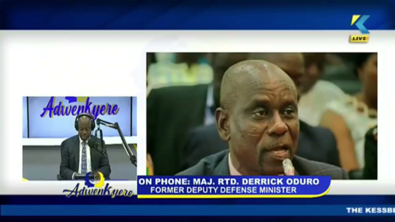 Politics: Major  RTD  Derrick Oduro talks about coup d'&eacute;tat in Ghana