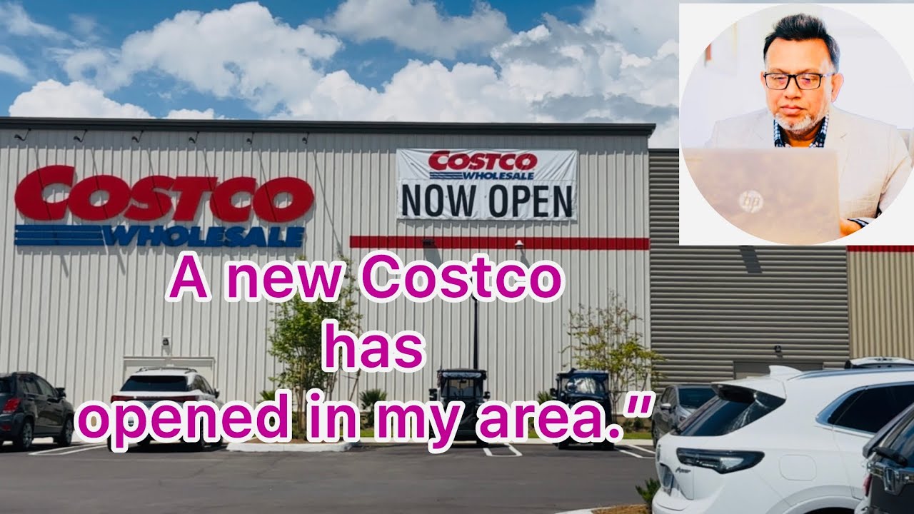 New  Costco has opened in my area! 