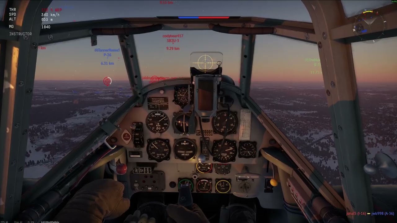 Warthunder German Air game-play