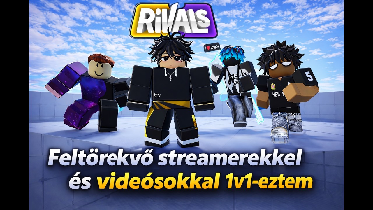 Feltörekvő streamerekkel és videósokkal 1v1-ztem ._.
