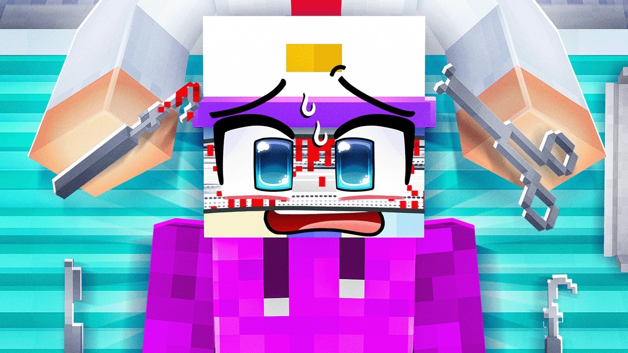 DASH Gets PLASTIC SURGERY IN MINECRAFT!