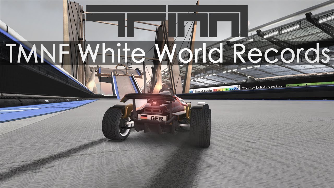 Trackmania Nations Forever - All White World Records