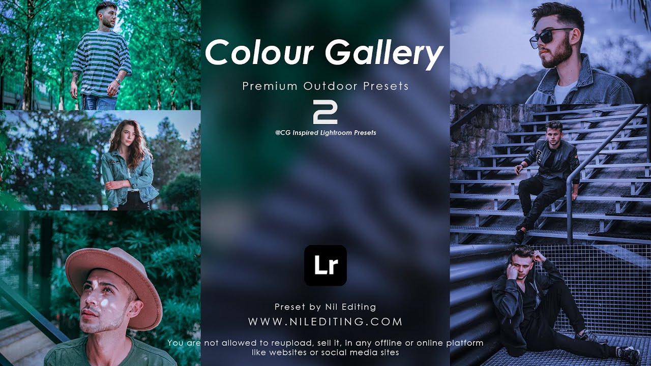 How to Edit Outdoor Photography | Colour Gallery Lightroom Presets DNG & XMP Free Download