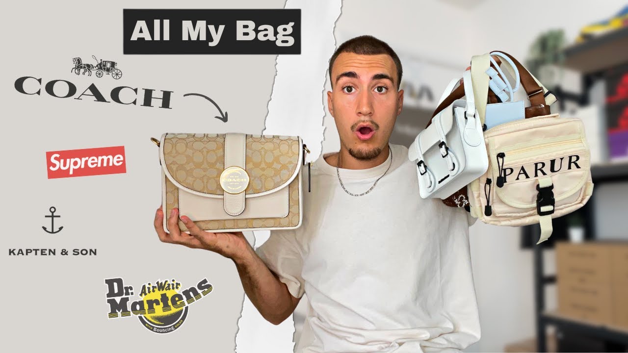 ALL MY BAGS (SUPREME, PARUR, COACH, DR MARTENS, ...)