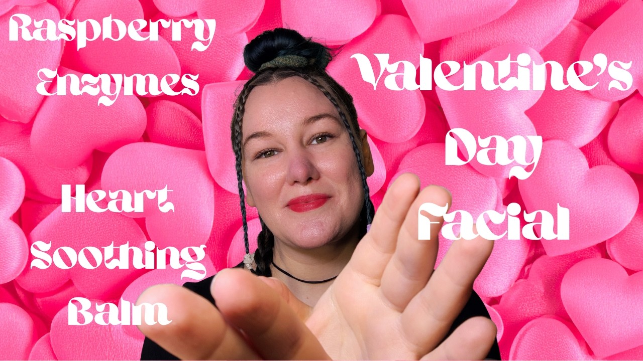 ASMR Valentine's Facial With Special Heart Healing Treatment