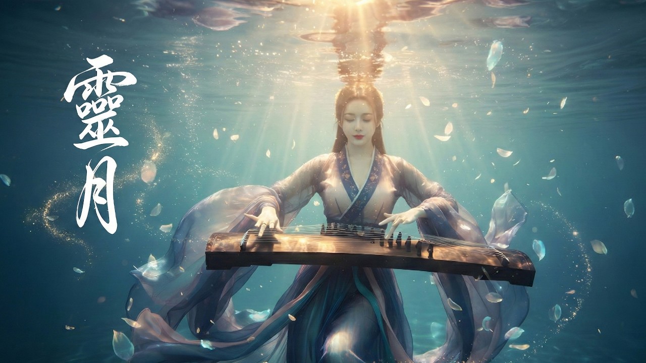 靈月 -《流水心》｜Heart of the Flowing Stream｜若水無形，心淨如鏡