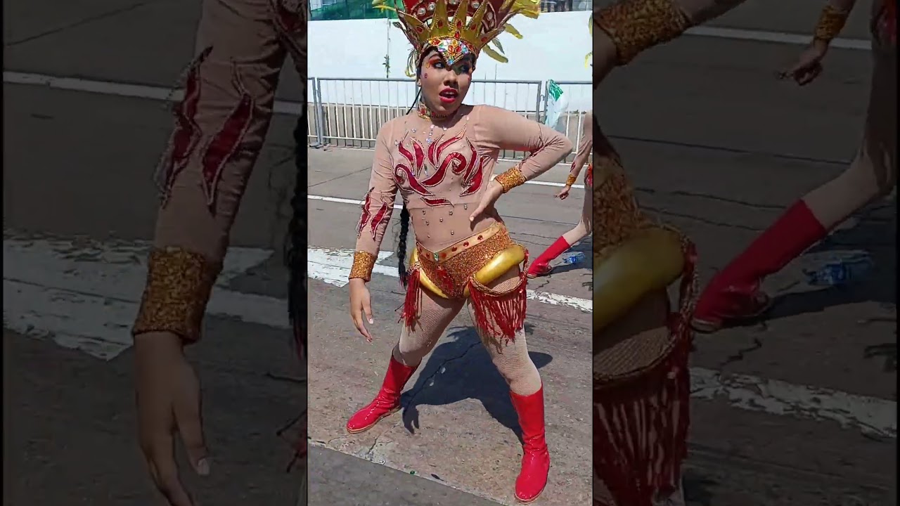 COMPARSA MARIE POUSEPIN #carnavaldebarranquilla #viral #tendencia