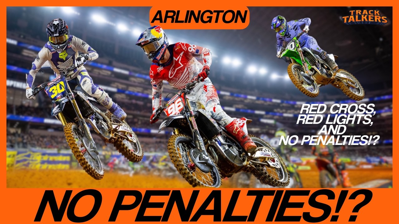 RED FLAG, RED LIGHTS ... NO PENALTIES?! - ARLINGTON - SUPERCROSS - 2026