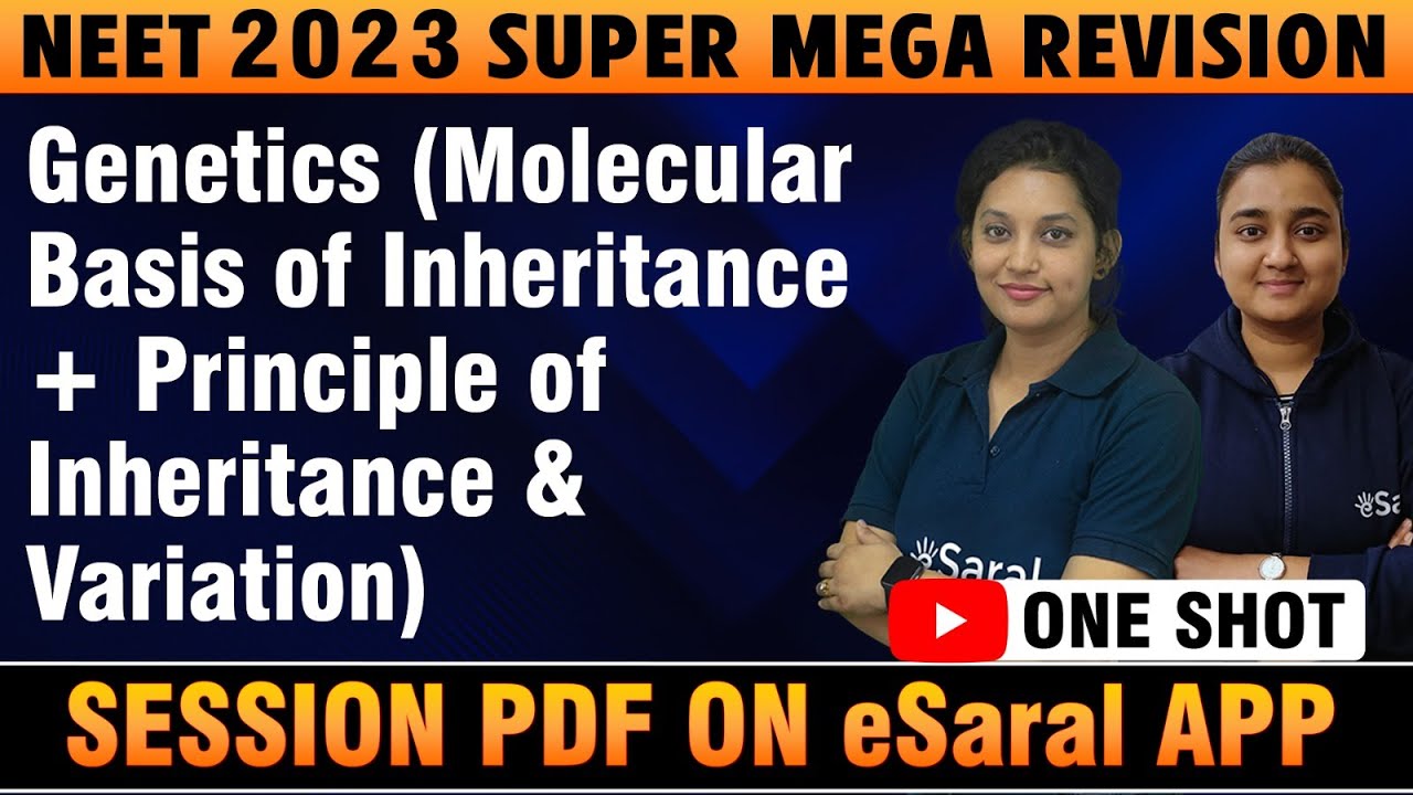 NEET Biology Complete Revision | NEET Biology One Shot | Crack NEET 2023 | eSaral NEET