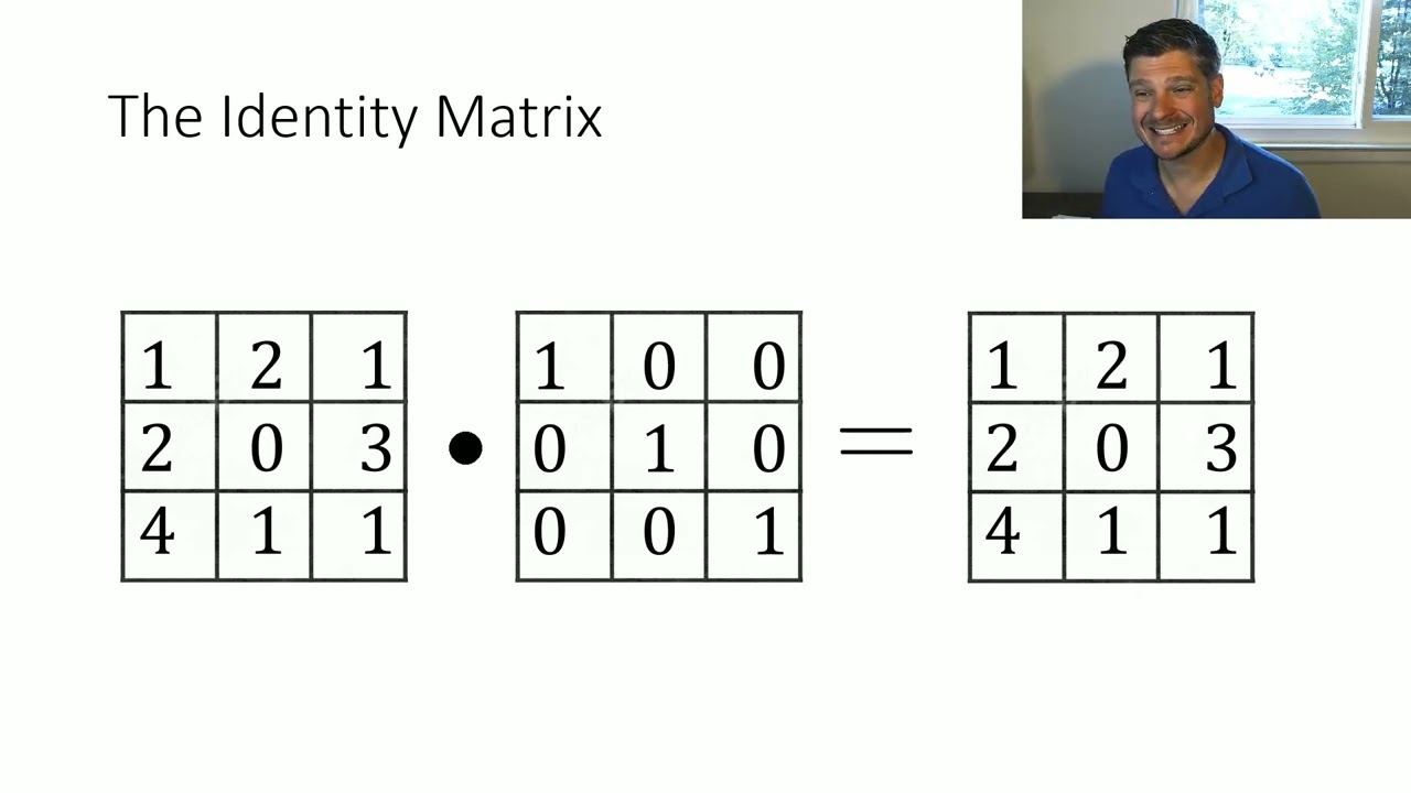 More Matrix Multiplication - Identities and Inverses