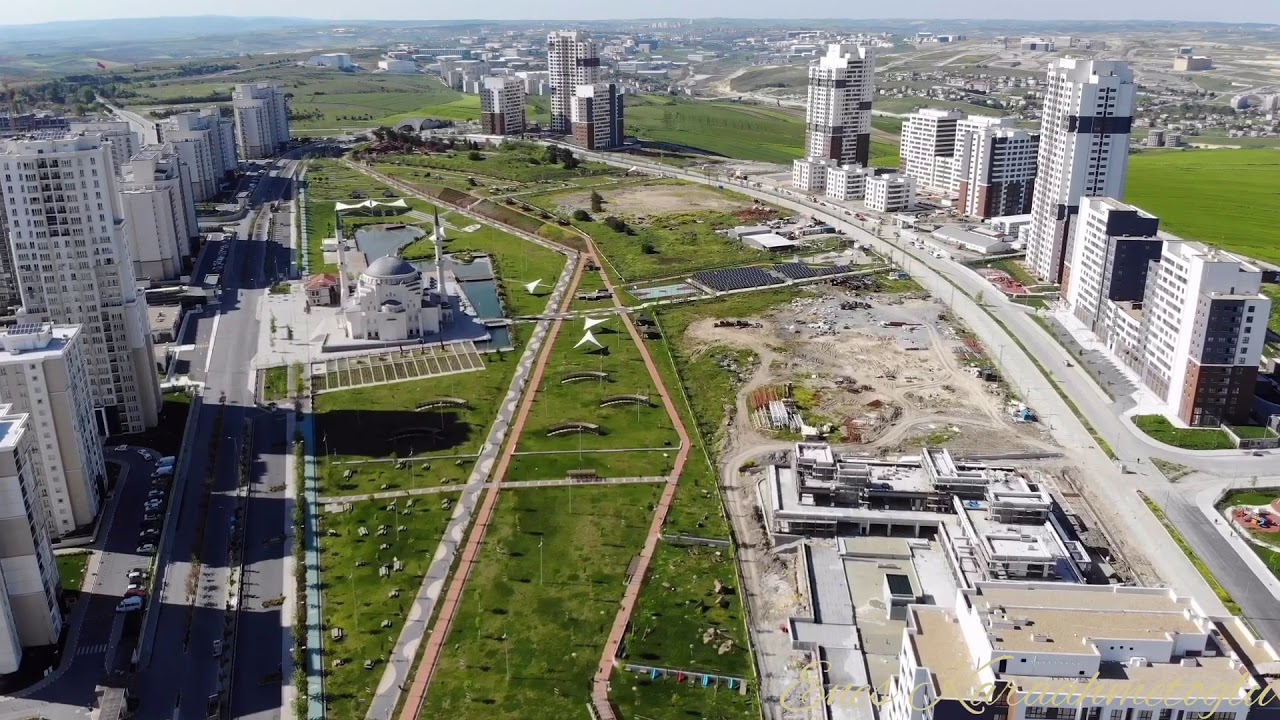 Hoşdere Millet Bahçesi Bahçeşehir Bahçekent Drone Çekimi