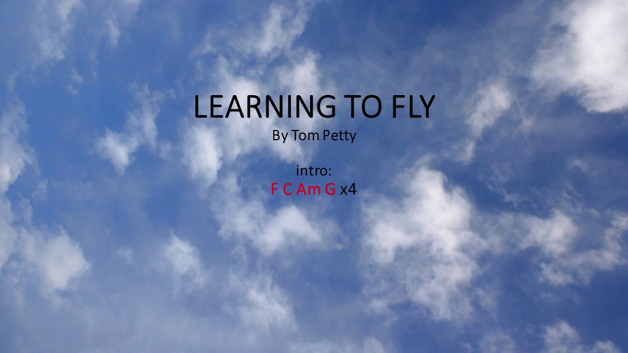 Learning to Fly by Tom Petty - Easy chords and lyrics