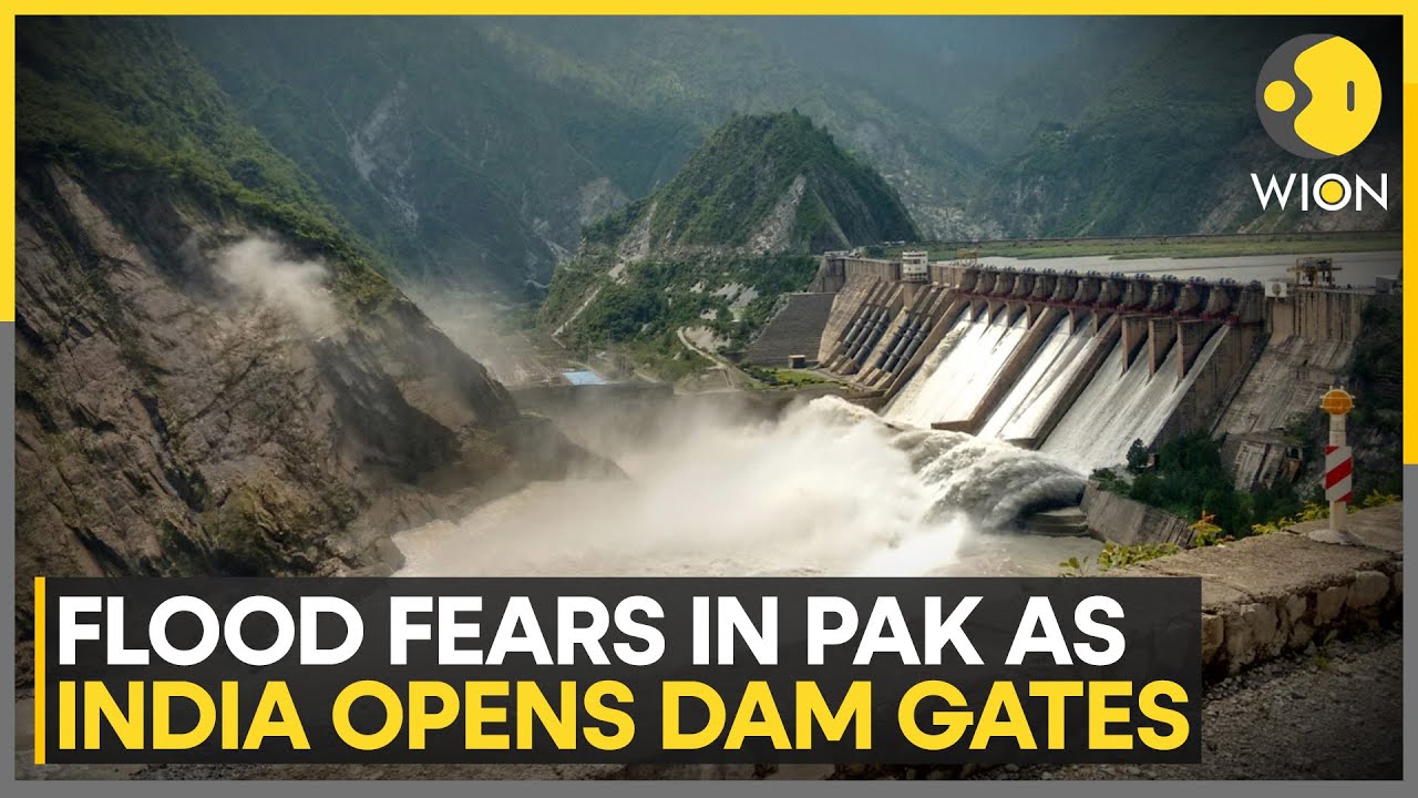 India-Pakistan War: Three Gates Of Salal Dam In Jammu & Kashmir Reasi Opened By India | WION