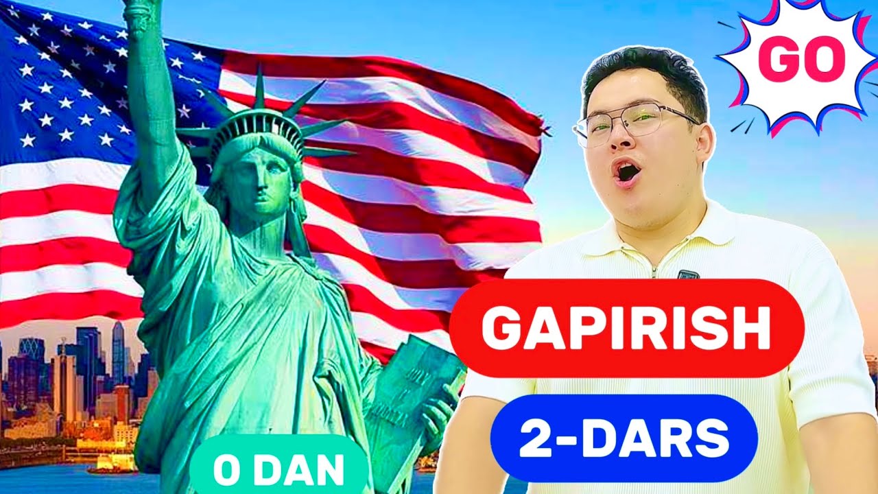0 dan Gapirishni boshlaymiz. ingliz tilida 0 dan gaplashish darsi. Speaking darsi 0 dan.  2-dars