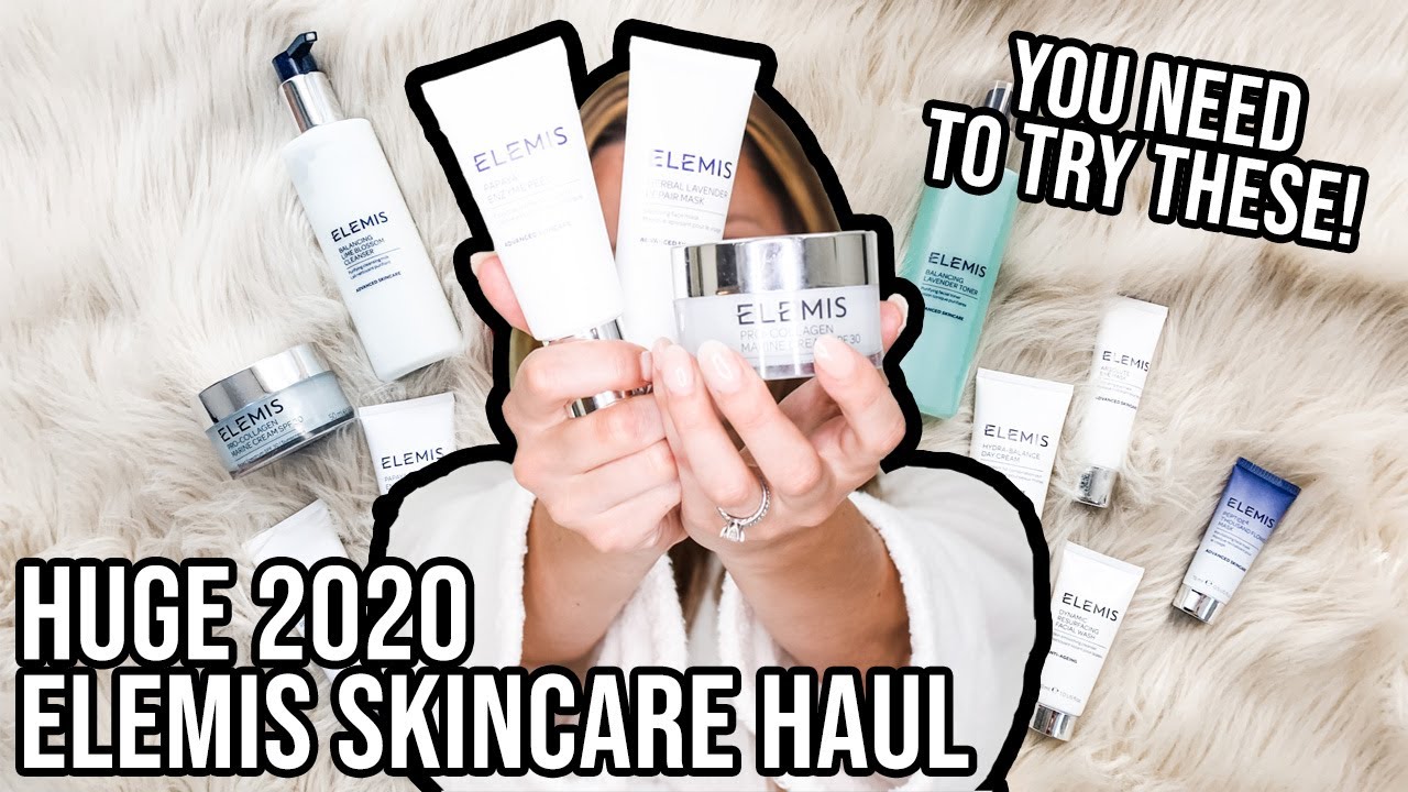 MY 2020 ELEMIS SKINCARE HAUL | Favorite Elemis Products | Summer Skincare Essentials