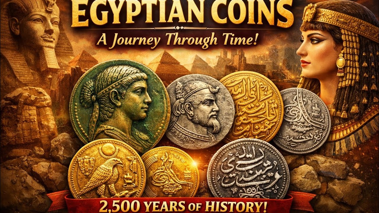 Egyptian Coins: 2,500 Years of Hidden Treasures and History