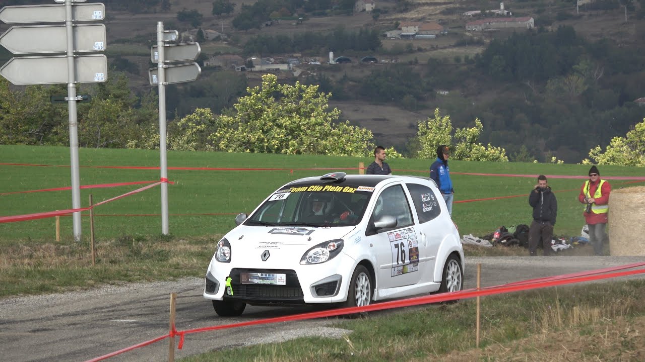 Rallye des Vallons Ardéchois 2020 - Renault Twingo RS R1 N°76 - Matthieu VIALLE et Stéphane BRUNET