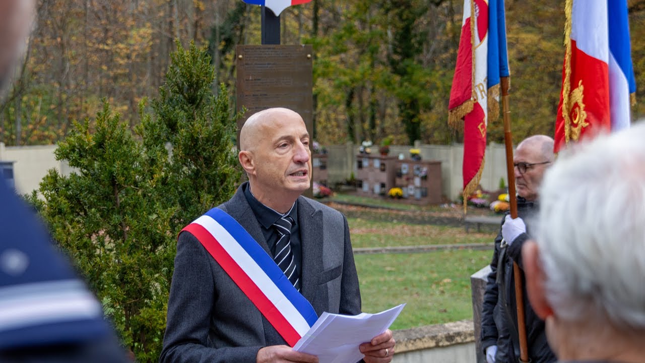 Discours d'Eric PROFFIT BRULFERT - commémoration du 11 novembre 1918