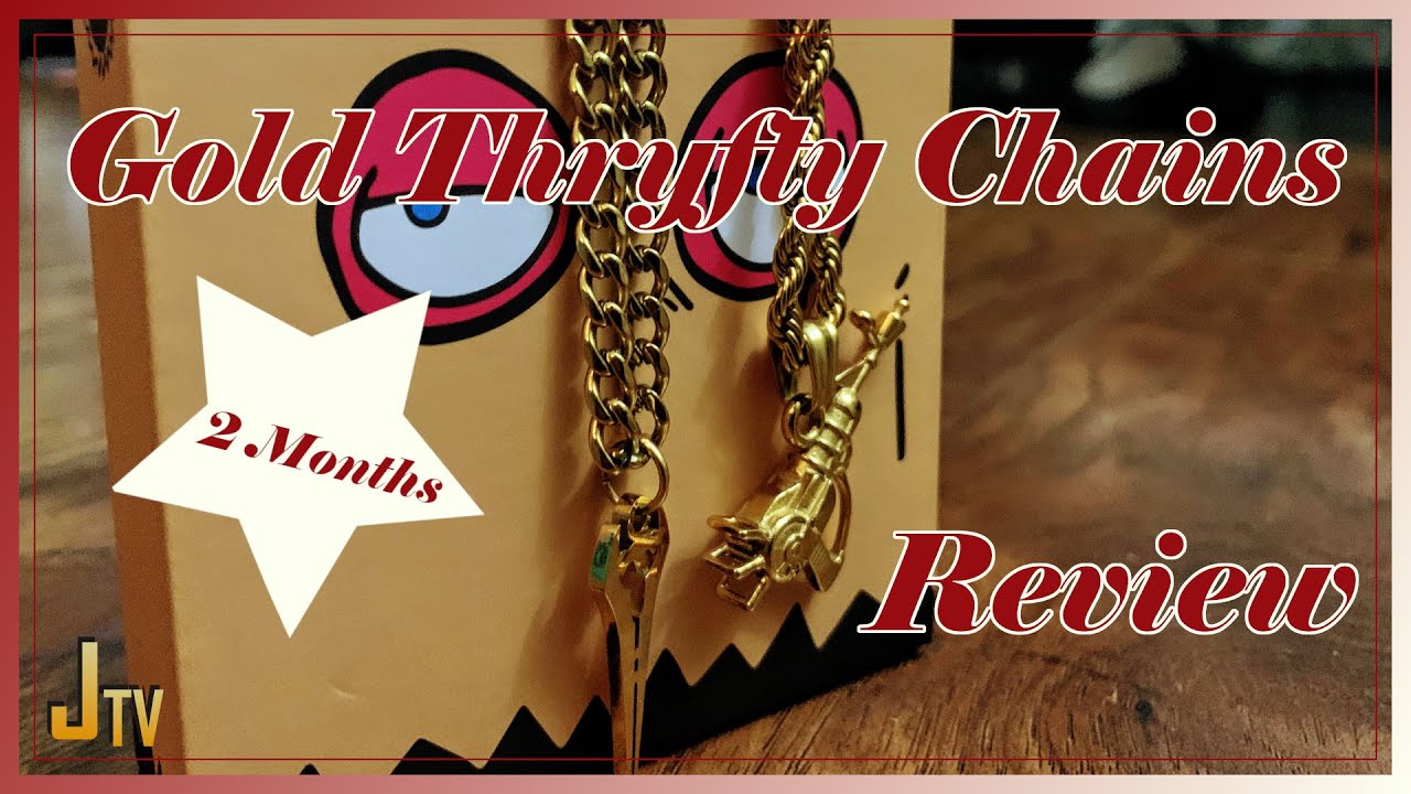 Thryfty Gold Curb & Rope Chain 2 Months Review | 2022
