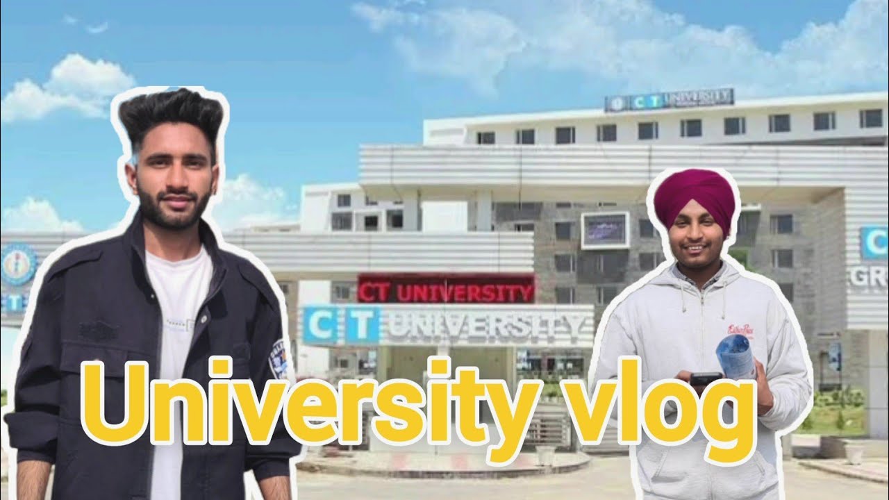 University 🎓Mein admission mil gy muje? University Mein chle gye vlog karte😂/CT UNIVERSITY ludhyana