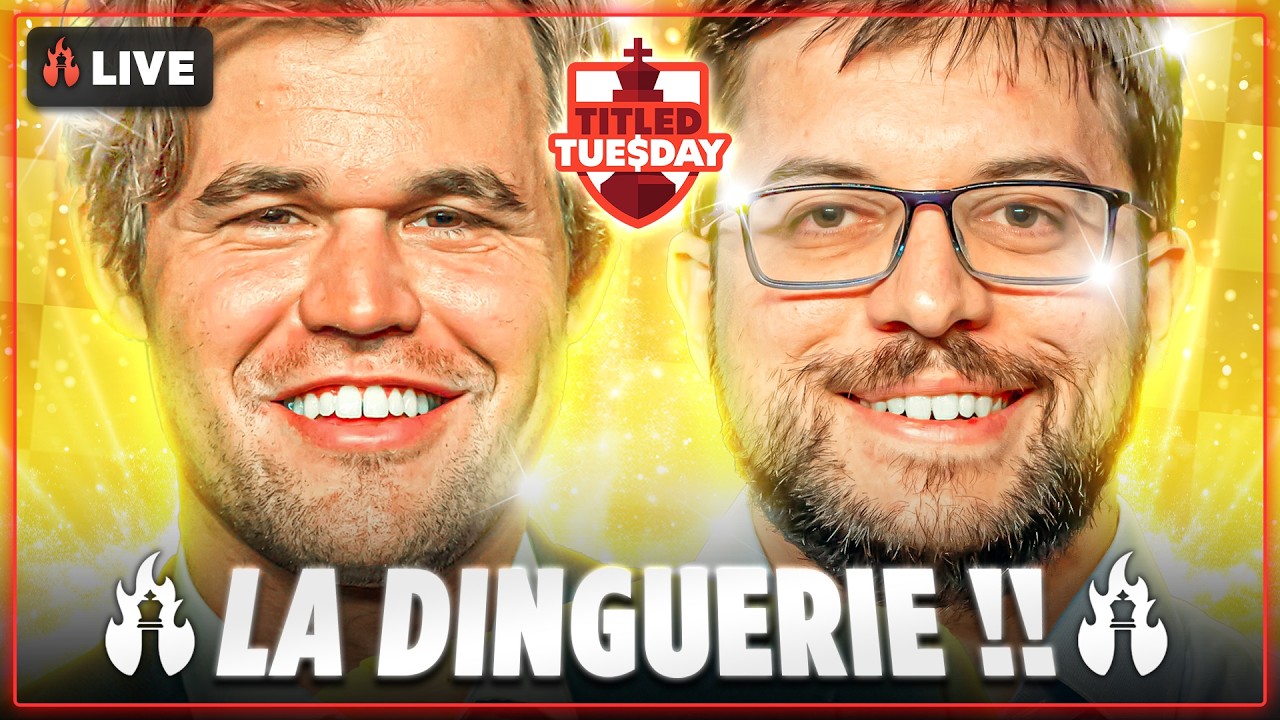 MAGNUS d&eacute;truit tout le monde... Sauf MVL ?! 🇫🇷 (Titled Tuesday)