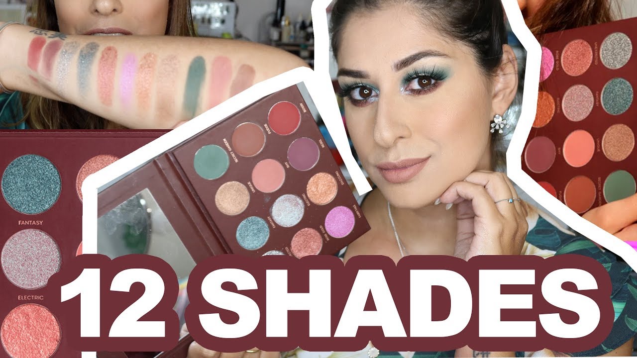 TESTEI A PALETA 12 SHADES DA MARI SAAD COM OCEANE