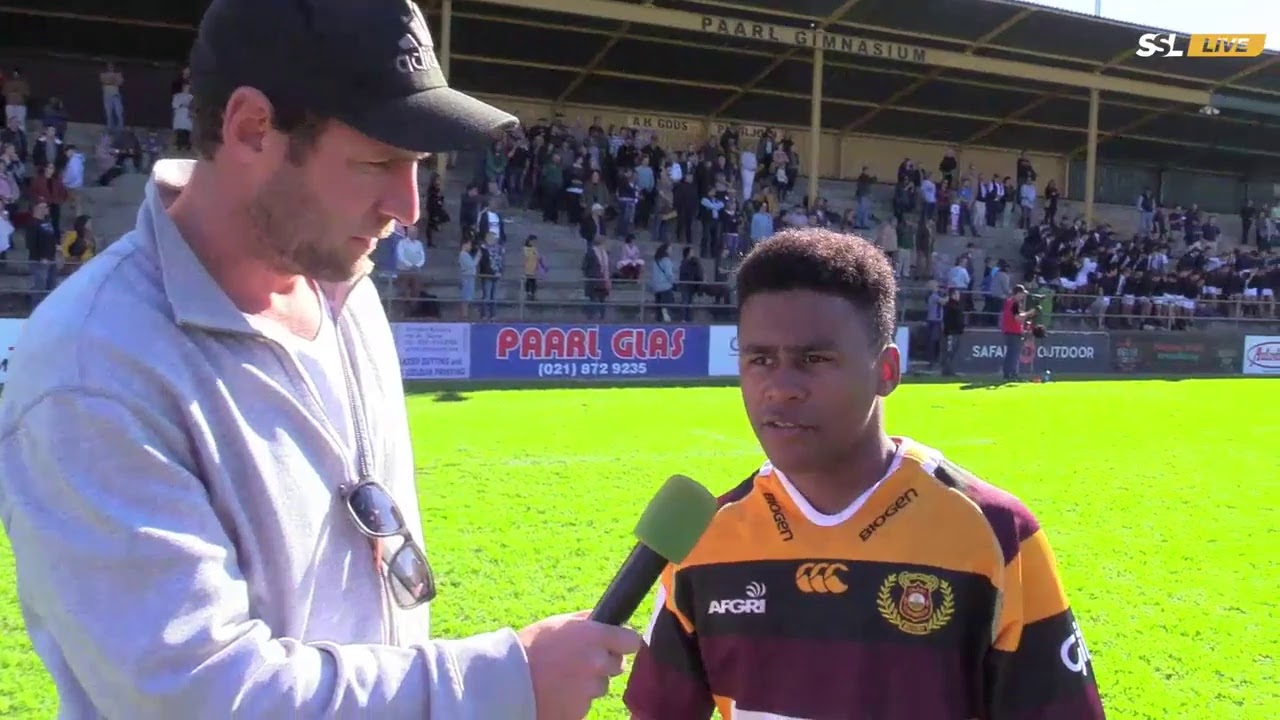 Schools Rugby - Paarl Gim XV vs Rondebosch XV