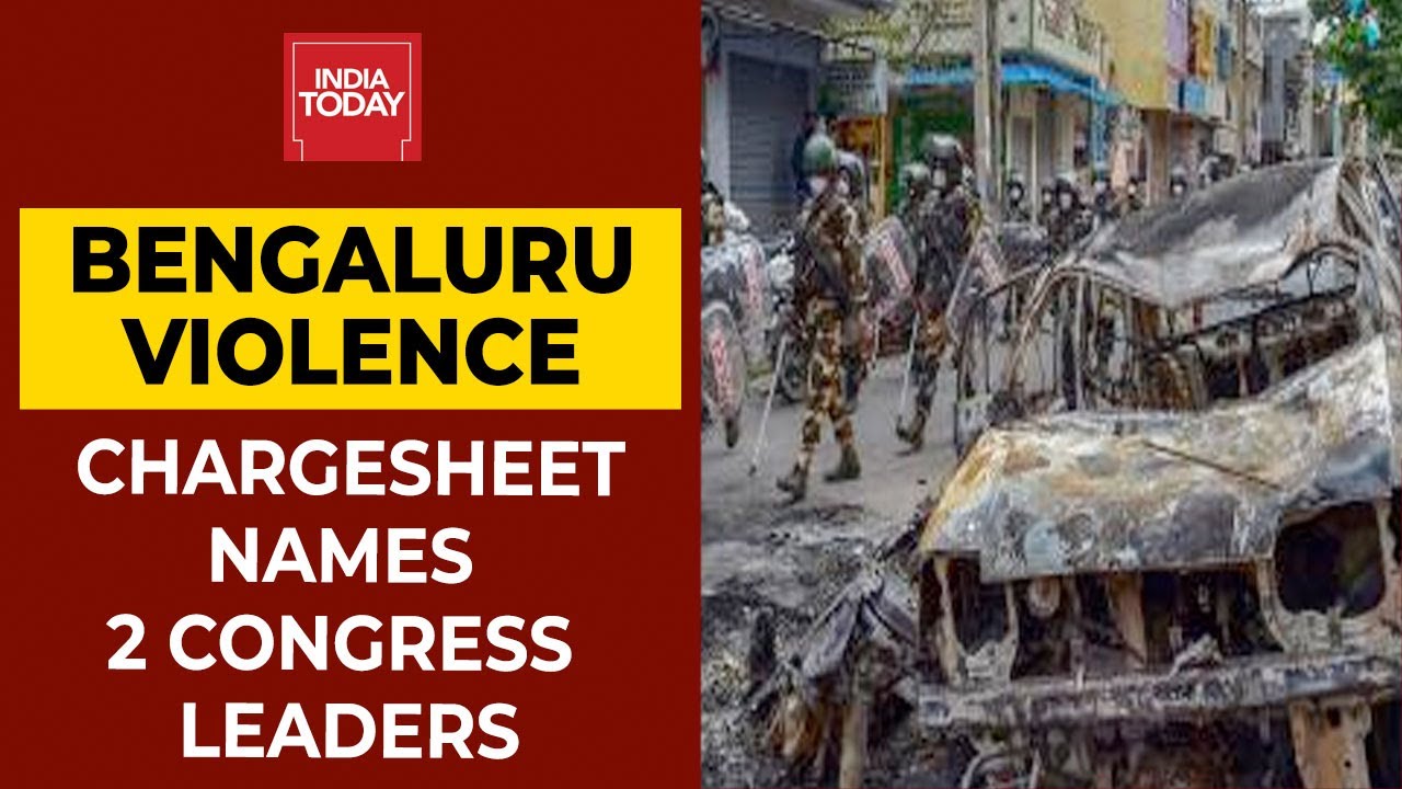 Bengaluru Riots Case: CCB Chargesheet Names Two Congress Leaders For Instigating Violence