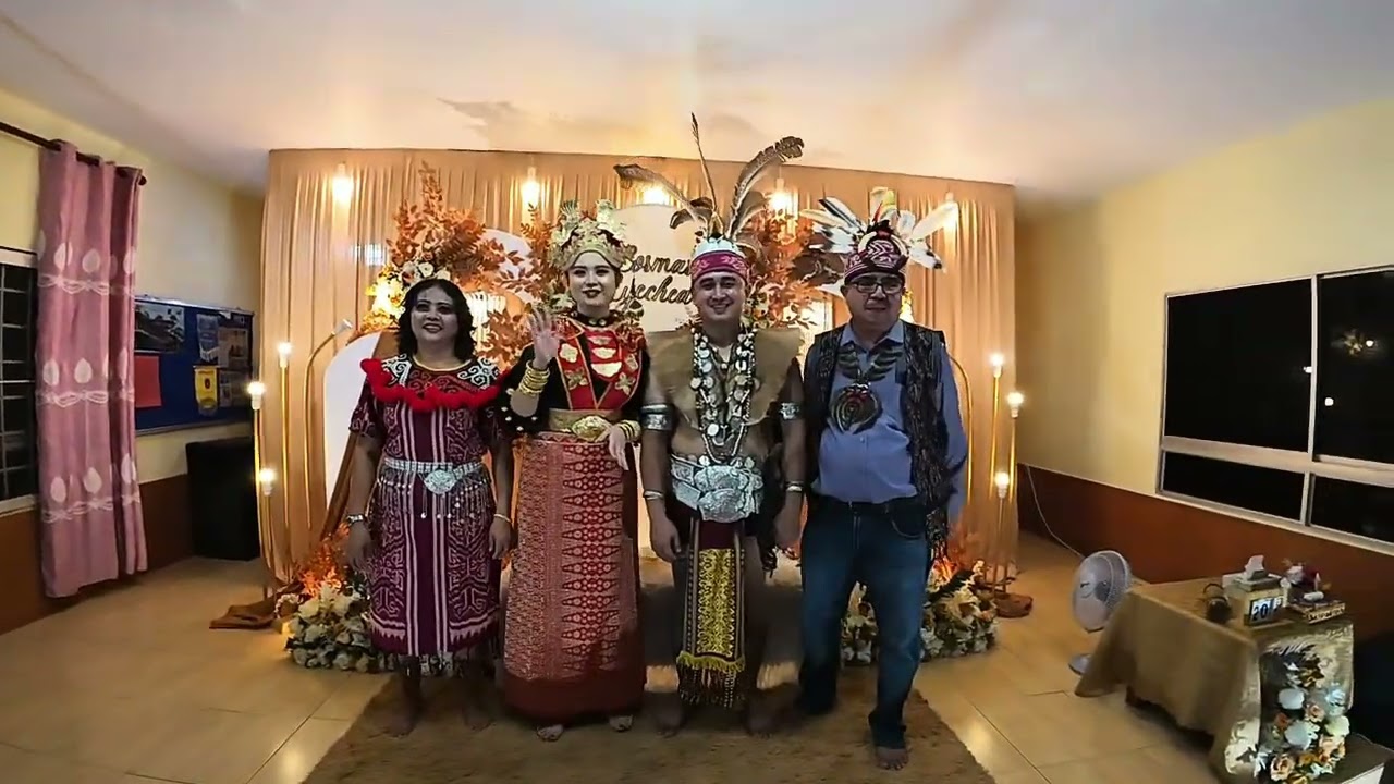 Wedding Cosmas & Lyechea (Rh.Dayong sg.Ipoh Labang)